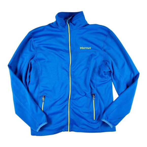 Marmot Radius Stretch Full Zip Fleece Jacket Large L - Picture 1 of 11